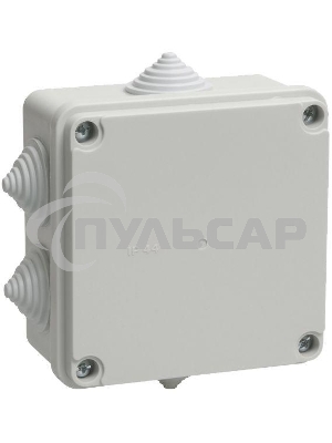 Коробка распаячная ОП 100х100х50 IP55 KM41234 ИЭК UKO11-100-100-050-K41-55