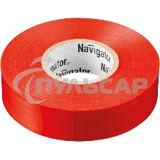 Изолента ПВХ Navigator 15мм (рул.20м) красн. NIT-B15-20/R Изолента ПВХ Navigator 15мм (рул.20м) красн. NIT-B15-20/R