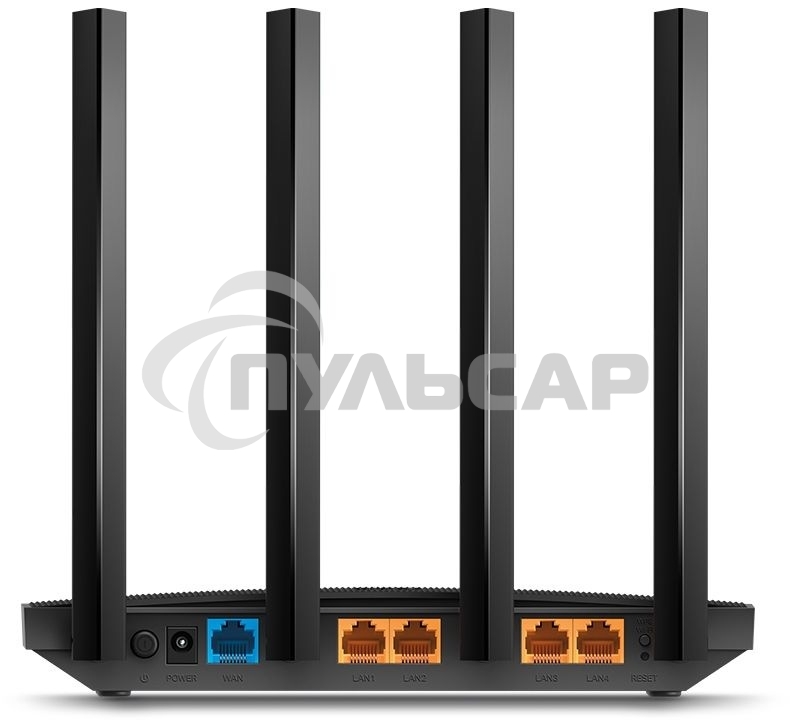Роутер беспроводной TP-Link Archer C6U AC1200 10/100/1000BASE-TX/4G ready черный