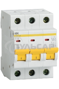 Выключатель автоматический Iek MVA20-3-020-C ВА47-29 3Р 20А 4,5кА х-ка С ИЭК