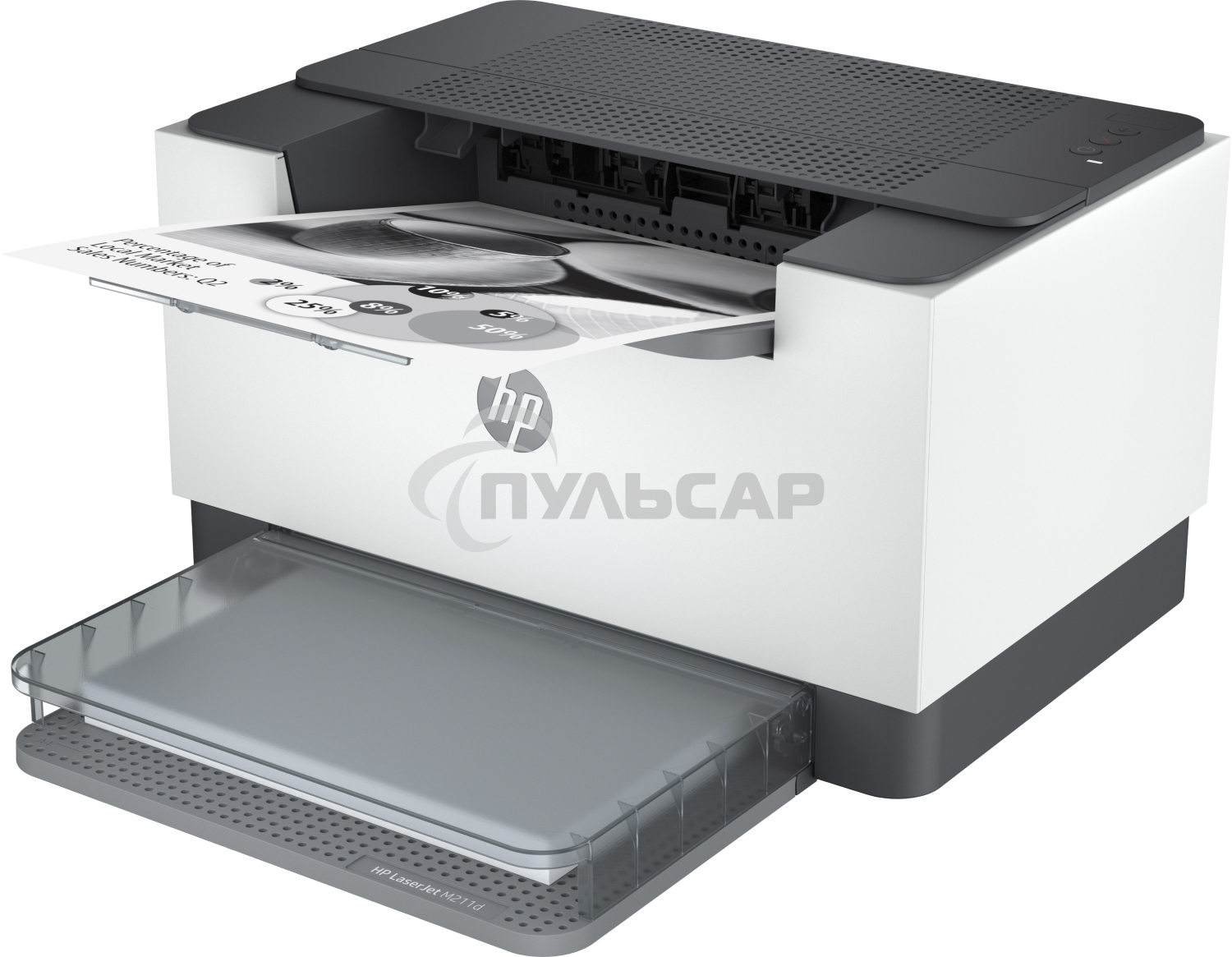Принтер лазерный HP LaserJet Pro M211D (9YF82A), A4, ч/б, печ. до 29 стр/мин., 600 x 600 dpi, USB