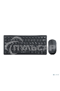 Комплект клавиатура+мышь беспроводные Gembird KBS-9100, 2.4ГГц, черный, 84кл, 1600 DPI, бат. в компл.