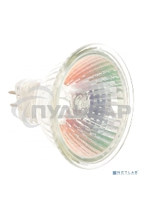 Лампа галогенная ЭРА GU5.3-JCDR (MR16) -50W-230V-Cl(10/200/6000)
