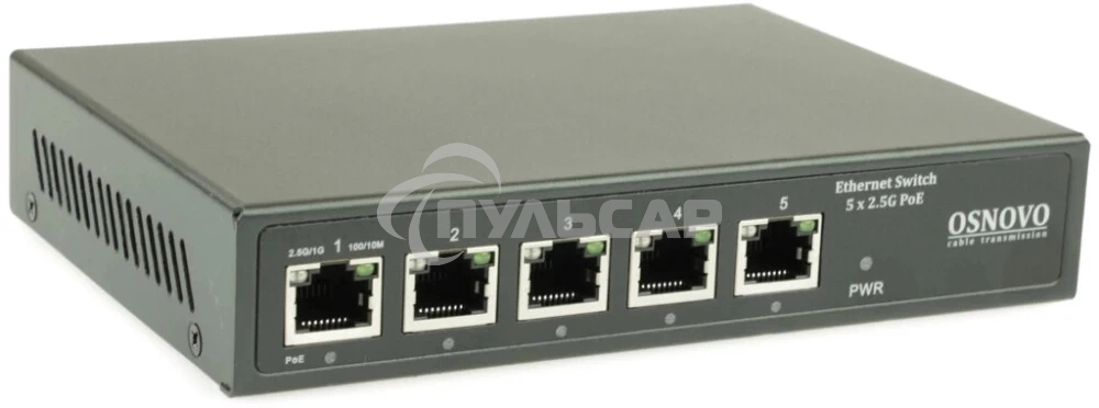 Коммутатор Osnovo SW-5D-1(60W) неуправляемый