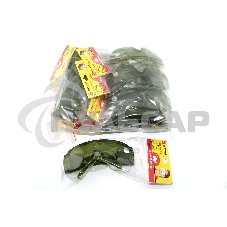 Очки защитные ПРОФЕССИОНАЛ зеленые 10 шт