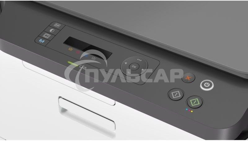 МФУ лазерное HP Color 178nw (4ZB96A), A4, цветной, печ. до 18 стр/мин. (ч/б) до 4 стр/мин. (цвет), 600 x 600 dpi, USB, RJ-45, Wi-Fi, Air Print, Mopria