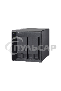 Полка расширения сетевого хранилища без дисков channel QNAP DAS TR-004 4 Bay 2.5/3.5 SATA Type-C USB 3.1 Gen 1 (5 Gb/s ) Direct Attached Storage with Hardware RAID