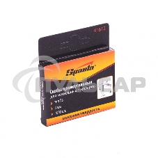 Скобы, 8 мм, для мебельного степлера, тип 53, 1000 шт. Sparta