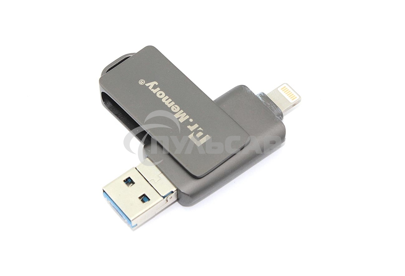 Флешка USB Dr. Memory 051 4 Gb, USB 3.0, черный