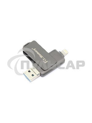 Флешка USB Dr. Memory 051 4 Gb, USB 3.0, черный