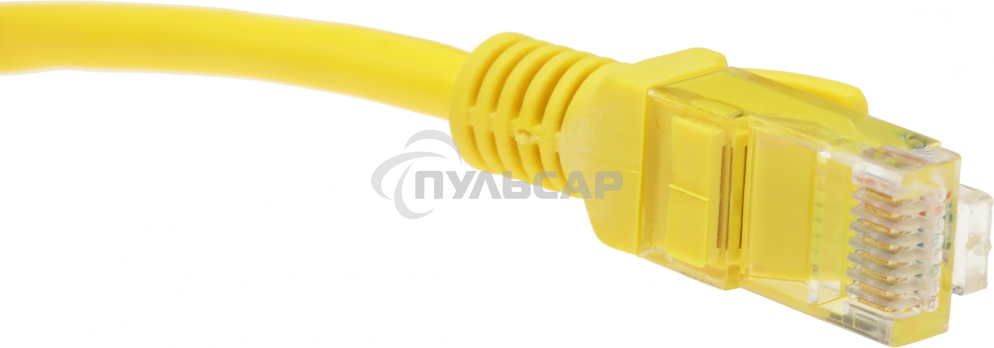 Патч-корд UTP Cablexpert кат.5e, 5м, литой, многожильный (желтый)