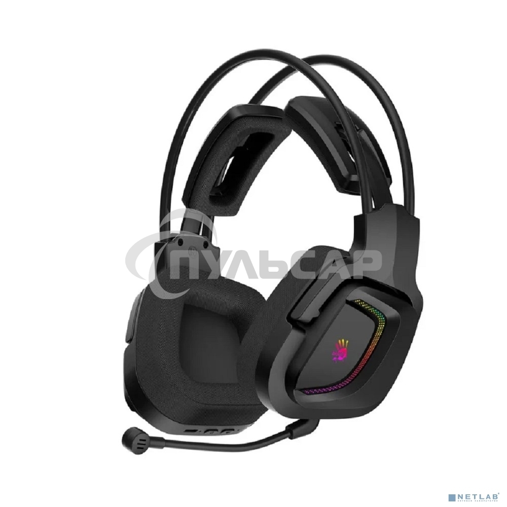 Наушники с микрофоном A4Tech Bloody MR575 черный BT оголовье (MR575)
