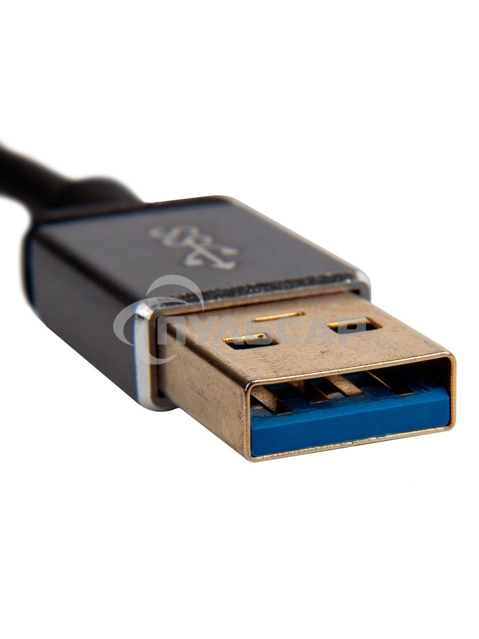 Кабель-переходник USB 3.0 (Am) --> LAN RJ-45 Ethernet 1000 Mbps, Aluminum Shell, VCOM <DU312M>