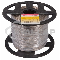 Трос стальной Rexant в ПВХ изоляции d=2.0 мм, катушка 200 метров 09-5320