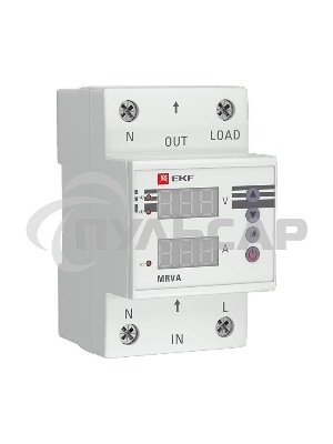 Реле напряжения и тока с дисплеем MRVA 32А PROxiмА EKF MRVA-32A