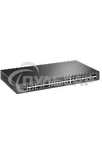Коммутатор Jetstream 48-port gigabit L2+ managed switch with 4-gigabit uplink ports, 48 10/100/1000Mbps RJ-45 port, 4 1000Mbps SFP slots