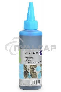 Чернила Cactus CS-EPT6735 светло-голубой (100мл) Epson L800