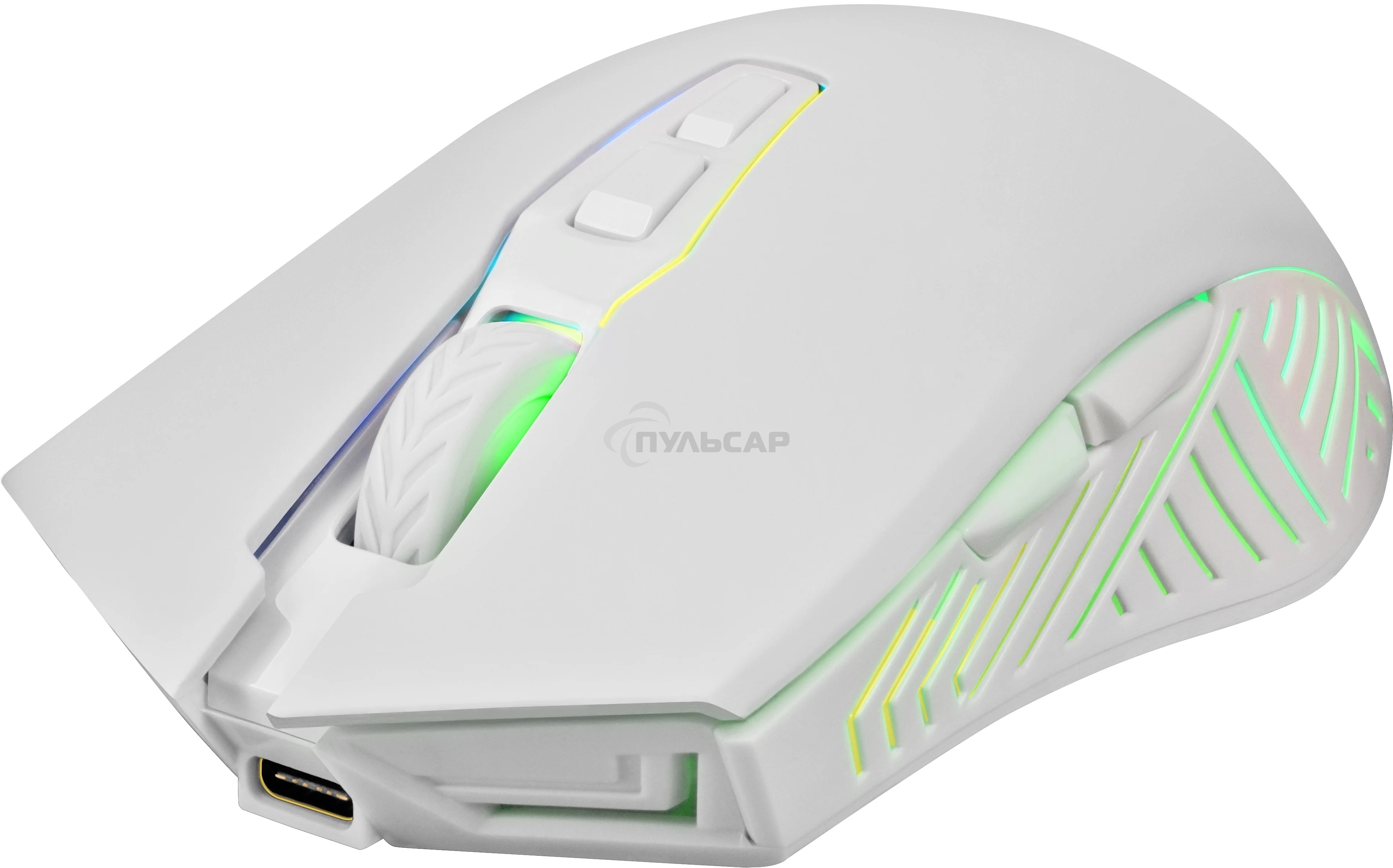 Мышь беспроводная Defender Pandora GM-502 белый, 3200 dpi, радиоканал, USB, кнопки - 7