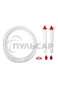 Гидроуровень Matrix удлиненная колба, рельефная градуировка, 5 м