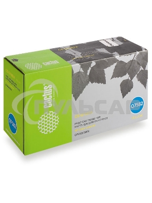 Картридж лазерный Cactus CS-Q7582A желтый (6000 стр.) для HP Color LaserJet CP3505/3800