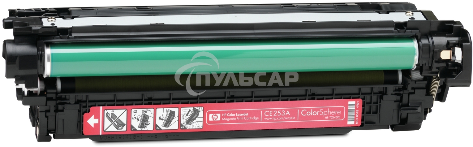Картридж лазерный HP CE253A пурпурный CLJ CM3530/CP3525 (7000стр.)