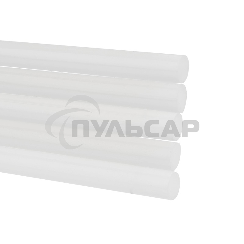 Клеевые стержни Rexant, Ø11 мм, 100 мм, прозрачные - светящиеся, 12 шт., блистер