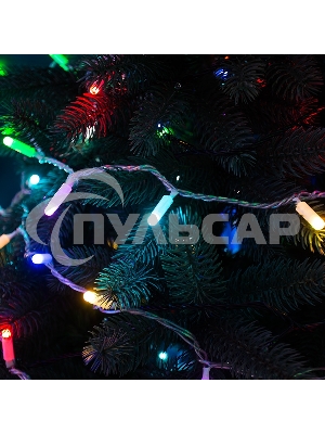 Гирлянда Neon-night Нить 10м, 100 LED, RGB. свечение с динамикой (при использовании контроллера), 230 В