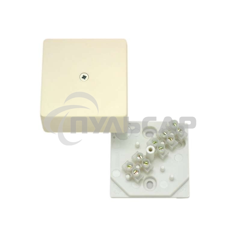 Коробка распр. ОП 60х60х30 с клемн. бел. HEGEL КРК2701