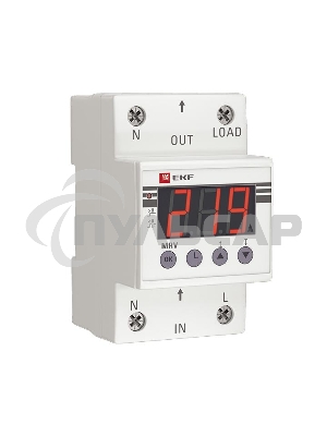 Реле напряжения с дисплеем MRV 63А PROxima EKF MRV-63A