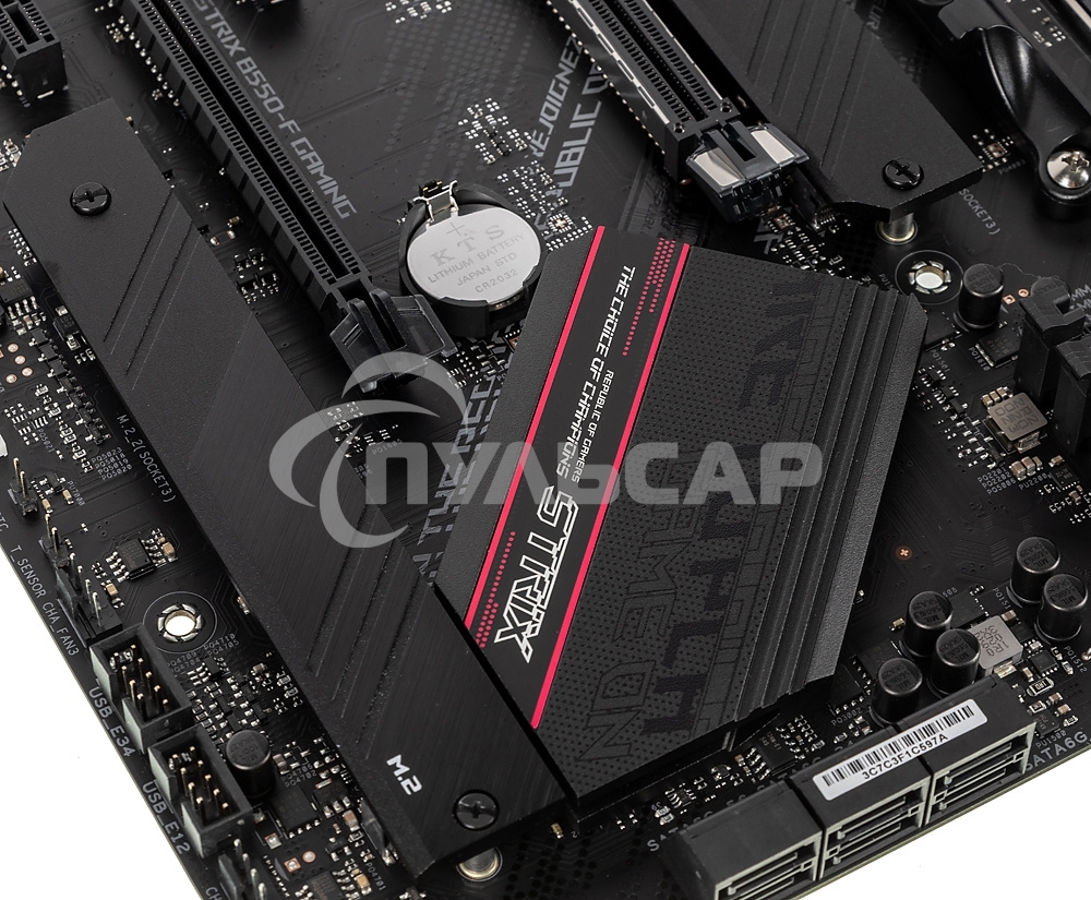 Материнская плата ASUS ROG STRIX B550-F GAMING, AM4, AMD B550, 4xDDR4, 6xSATA, 2xM.2, 1xPCI-E 3.0 x16, 1xPCI-E 4.0 x16, 3xPCI-E x1, 1xDP, 1xHDMI, 1x 2.5Gb LAN, 1xUSB 3.2 Gen 2, 4xUSB 3.2 Gen 1, 2xUSB 2.0, 5x3.5 мм, 7.1, ATX