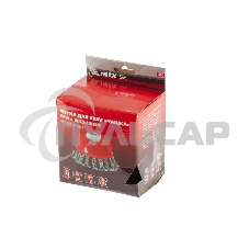 Щетка Matrix для УШМ, 125 мм, М14, Чашка, крученая проволока 0,35 мм