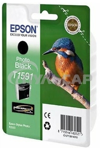 Картридж струйный Epson C13T15914010 фото черный (850 стр) для Epson St Ph R2000