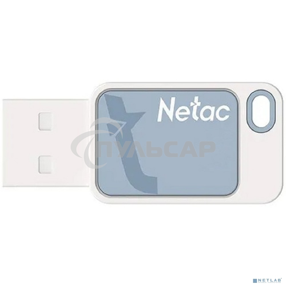 Флешка USB Netac UA31, 32 Gb USB 2.0, NT03UA31N-032G-20BL синий