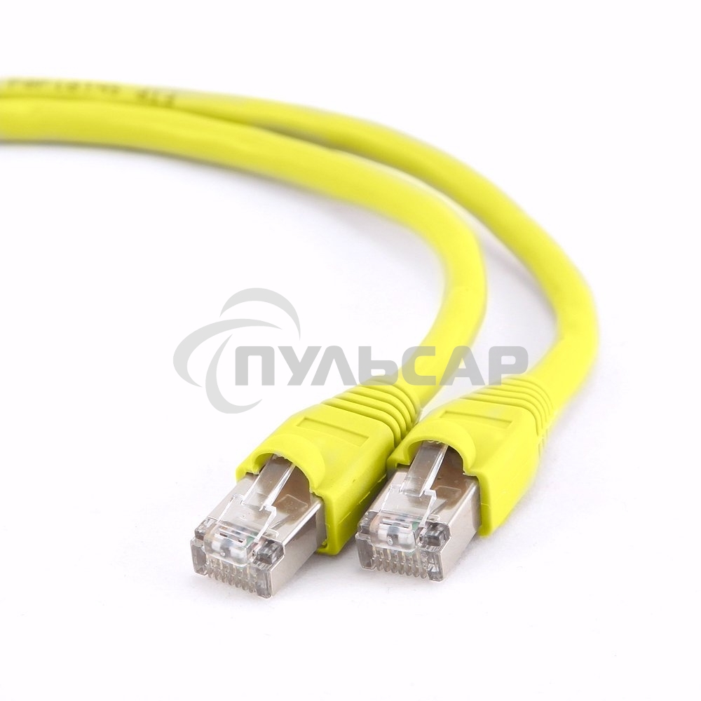 Патч-корд FTP Cablexpert кат.6, 5м, литой, многожильный (желтый)