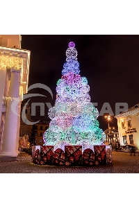 Гирлянда Neon-night Нить 10м, 100 LED, RGB. свечение с динамикой (при использовании контроллера), 230 В