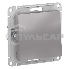 Механизм переключателя 1-кл. ATLAS DESIGN (сх.6) 10АХ алюм. SchE ATN000361