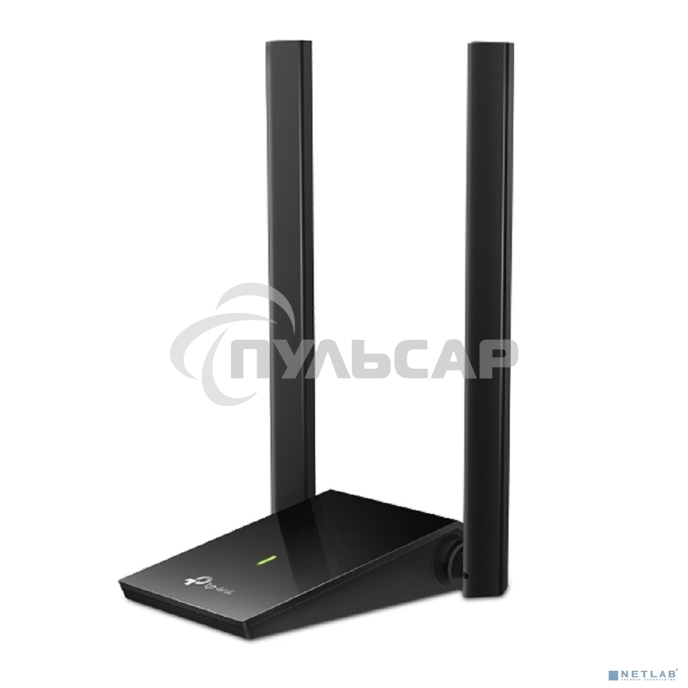 Адаптер TP-Link AC1300Mbps Dual-band High-Gain wireless USB adapter, 867Mbps at 5G and 400Mbps at 2.4G, two high gain antennas, USB 3.0, USB extension cable, support wave 2 MU-MIMO, full compatible with Windows and macOS.