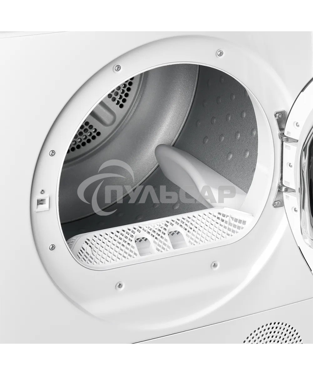 Сушильная машина Kuppersberg DM 560 W белый, 8 кг, сушка - конденсационная, программ - 15, 59.5 x 84.5 x 56.6 см