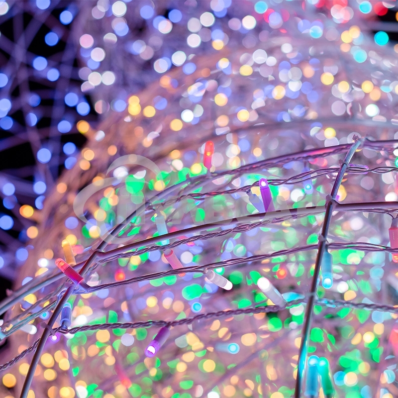 Гирлянда Neon-night Нить 10м, 100 LED, RGB. свечение с динамикой (при использовании контроллера), 230 В