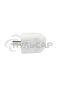 Вилка Евро Rexant прямая с з/к 16А белая