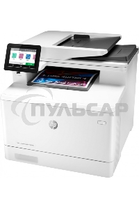 МФУ лазерное HP LaserJet Pro M479fdn (W1A79A), A4, цветной, печ. до 27 стр/мин., скан. до 29 стр/мин. (ч/б) 20 стр/мин. (цвет), 600 x 600 dpi (печать) 1200x1200dpi (скан.), USB, RJ-45, Air Print, Mopria