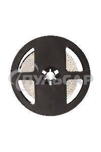 Лента светодиодная 12 В, 8 мм, IP23, SMD 2835, 120 LED/m, 12 V, цвет свечения теплый белый (3000 K)