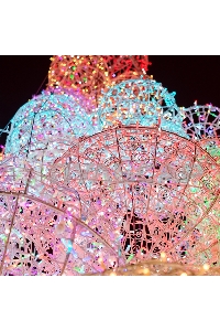 Гирлянда Neon-night Нить 10м, 100 LED, RGB. свечение с динамикой (при использовании контроллера), 230 В