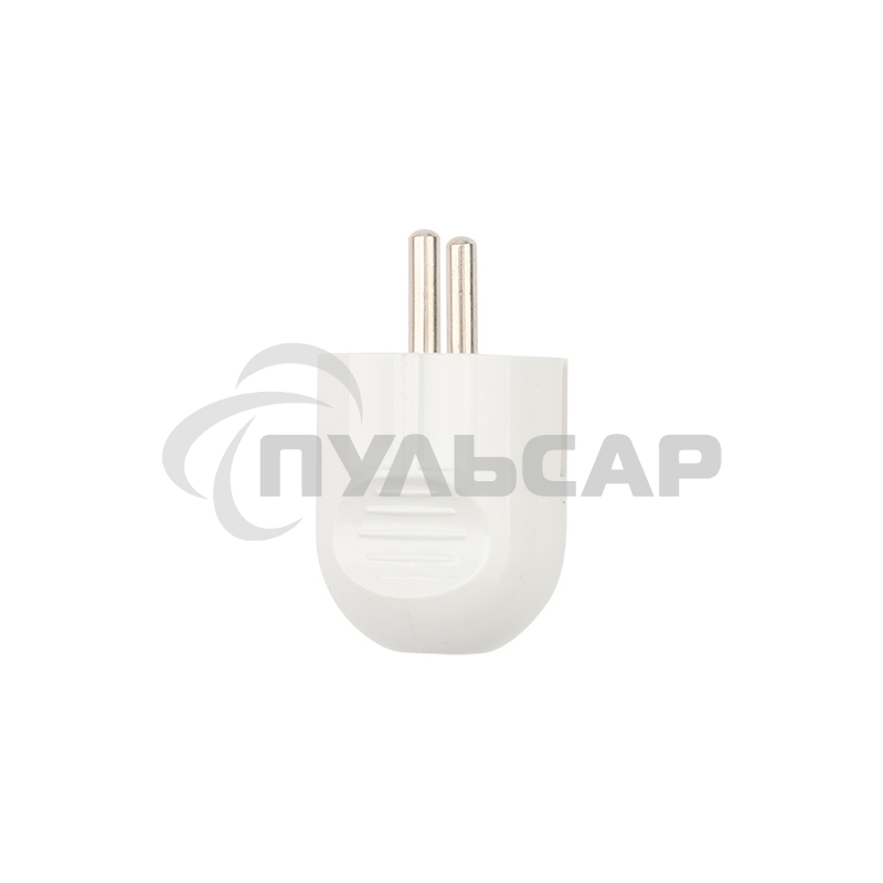 Вилка Евро Rexant прямая с з/к 16А белая