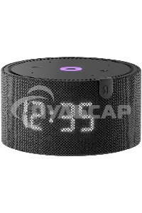 Умная колонка Яндекс Станция Мини, 10Вт, с голосовым ассистентом Алиса на YaGPT, с LED-часами, черный