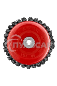 Щетка Matrix для УШМ, 150 мм, М14, Чашка, крученая проволока 0,35 мм