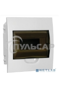 Бокс ЩРВ-П-8 мод. встраив. пластик IP41 GENERICA IEK MKP12-V-08-41-G