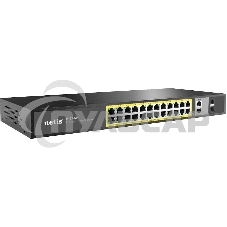 Коммутатор 24PORT 10/100M POE 4GE COMBO P124GH NETIS