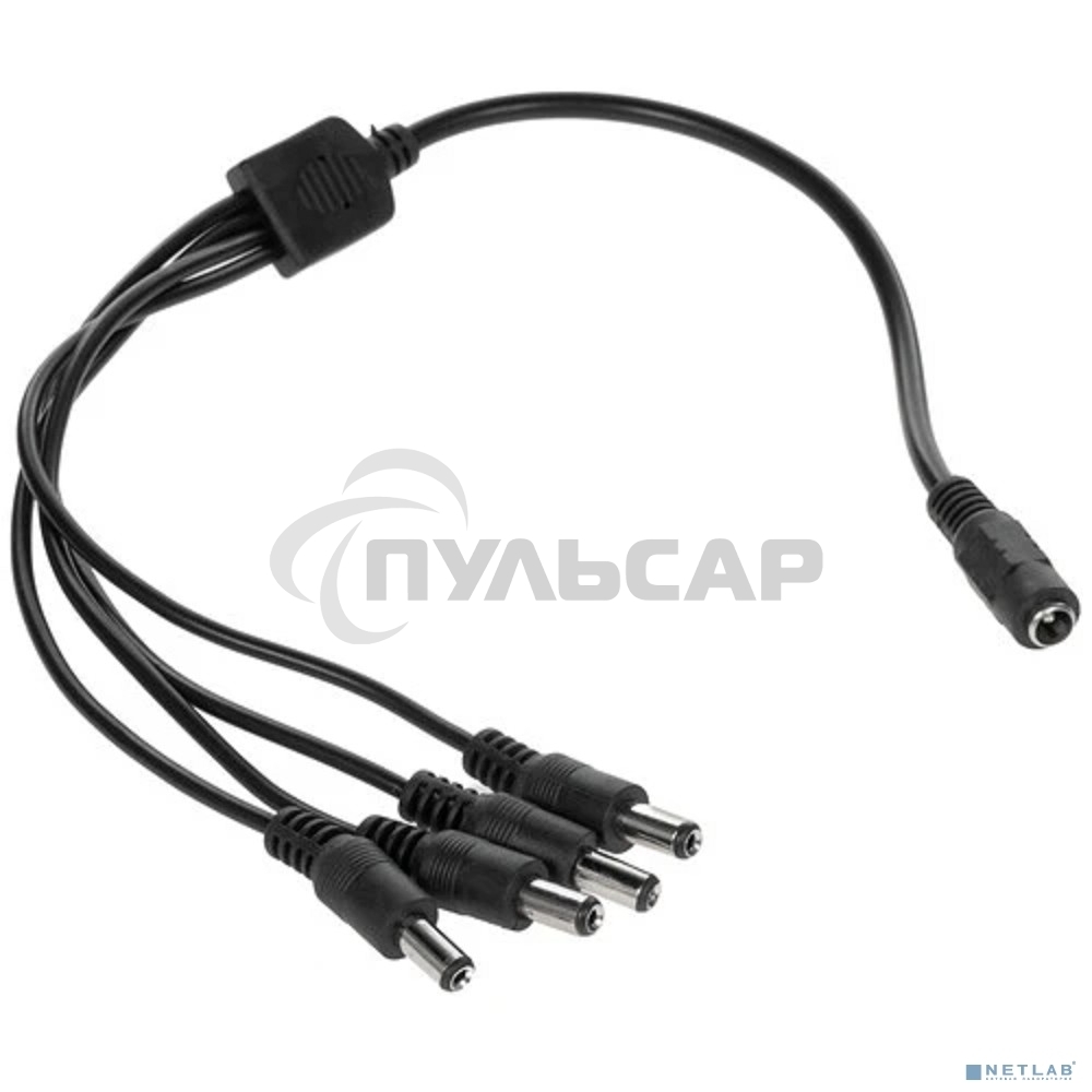 Разветвитель питания на 4 разъема 2,1х5,5 мм Rexant