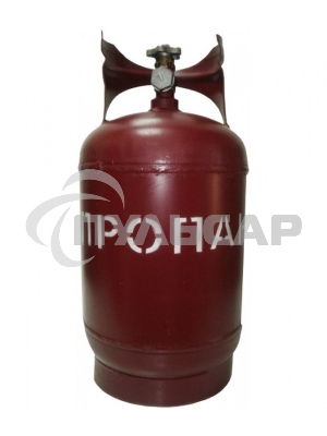 Баллон газовый стальной с вентилем баллонным Крым, 18 л